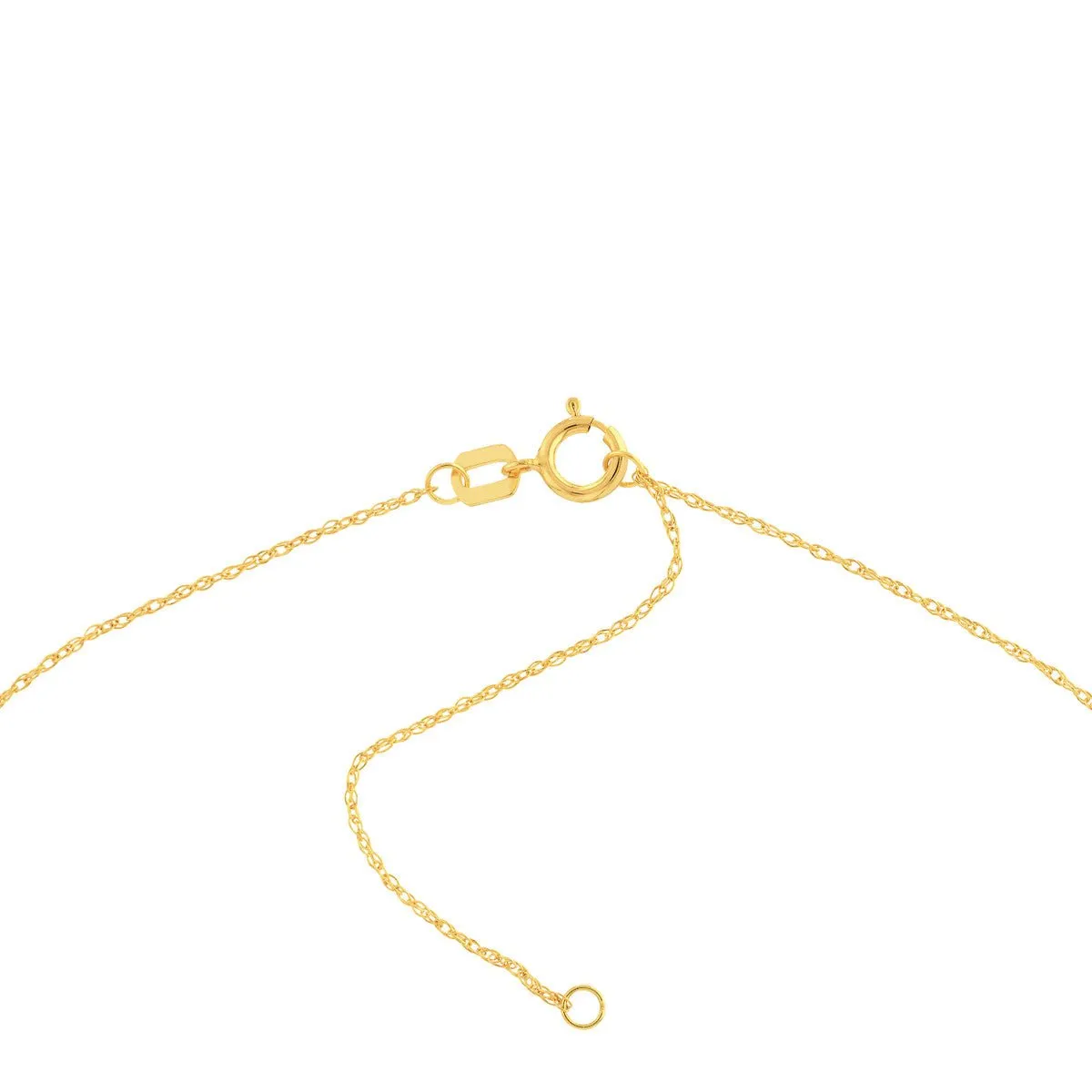 14K Gold So You Mini Disc Adjustable Necklace