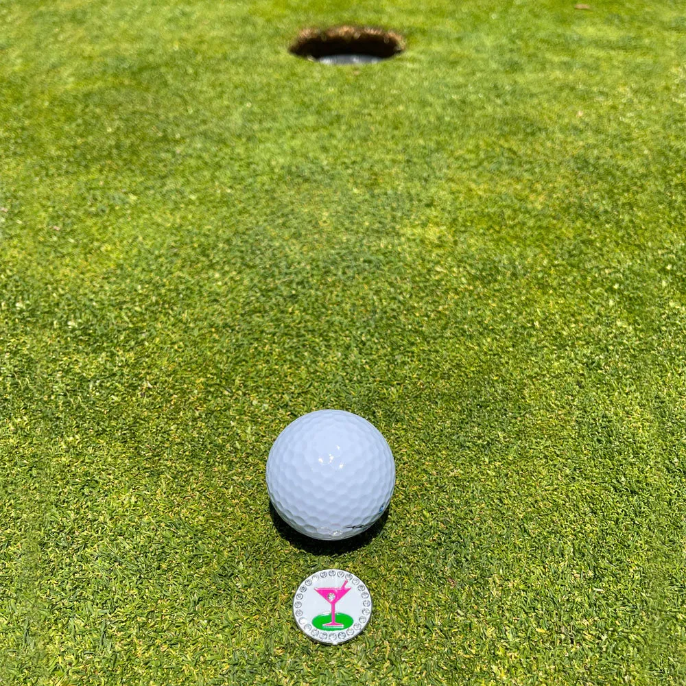 19th Hole Women's Golf Sock With Ball Marker