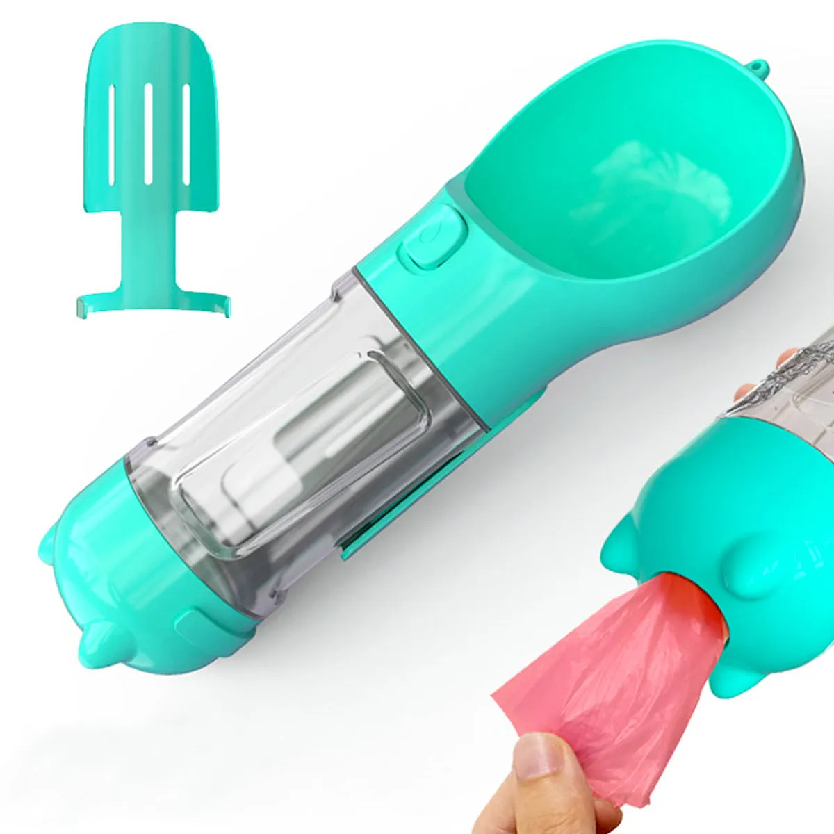 4-in-1 Pet Dog Portable Water Bottle
