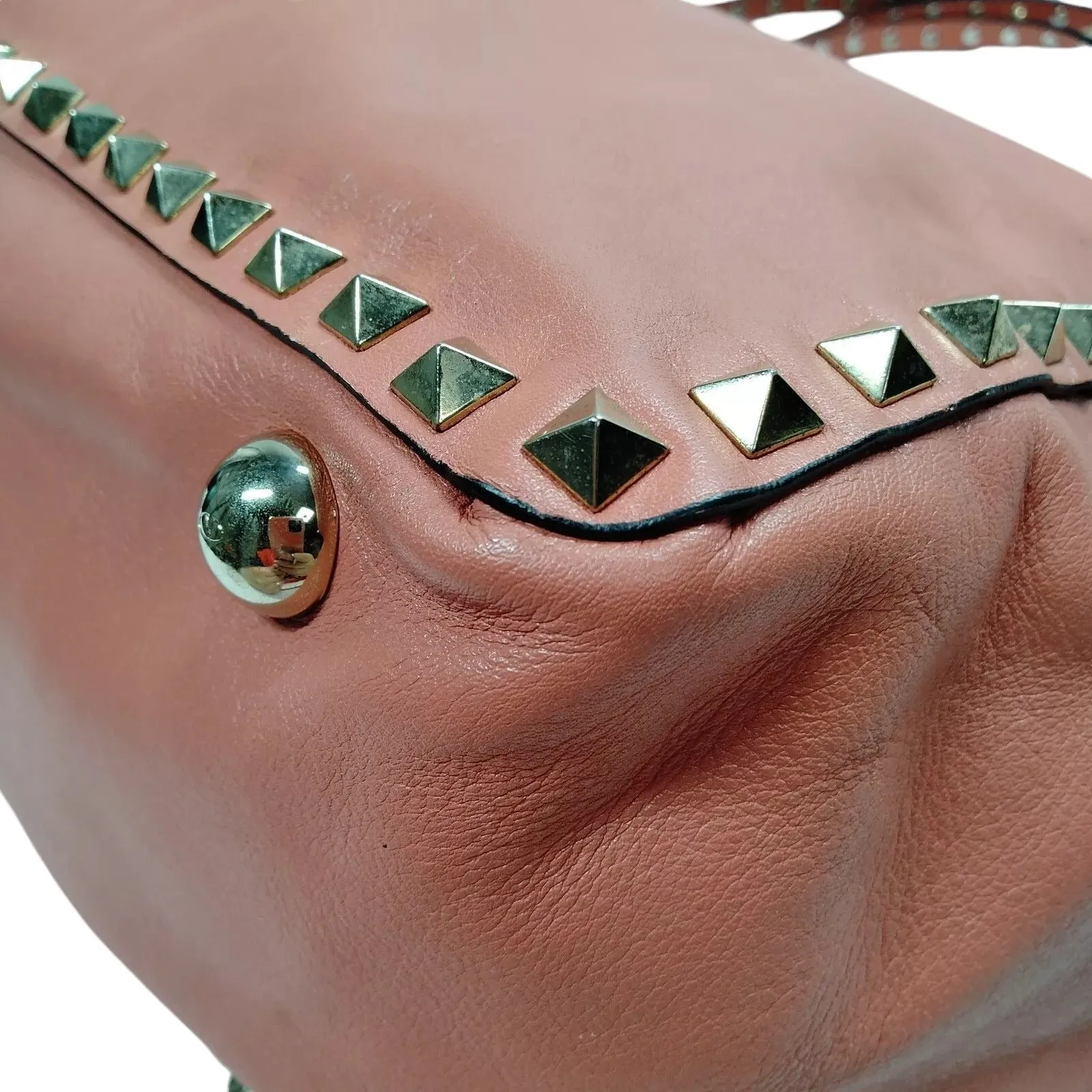 529439AR (X6) Valentino Garavani Crossbody Bag Pink Leather