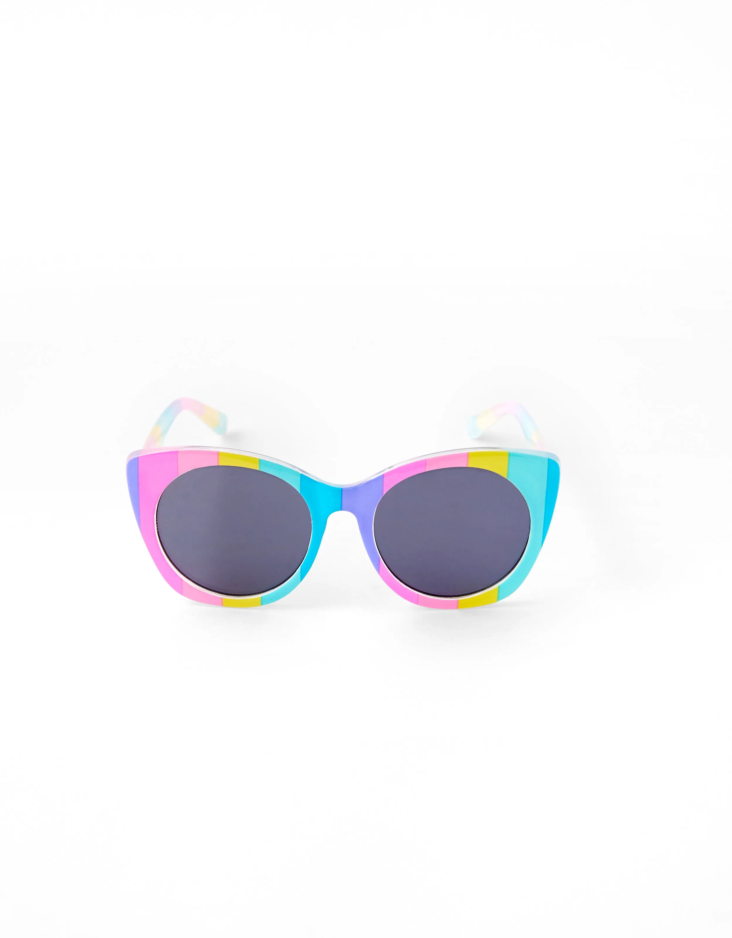 Accessorize London Rainbow Stripe Sunglasses