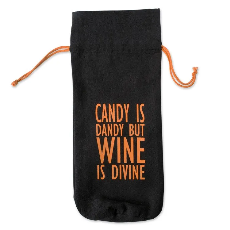 All Hallows Eve Wine Bags Set of 2 Assorted