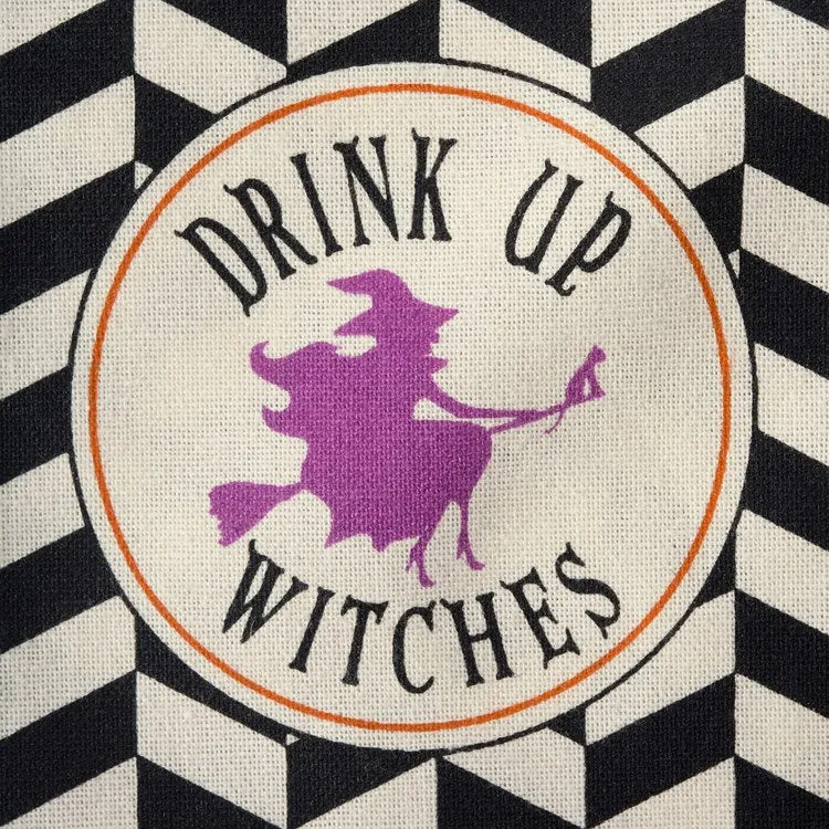 All Hallows Eve Wine Bags Set of 2 Assorted