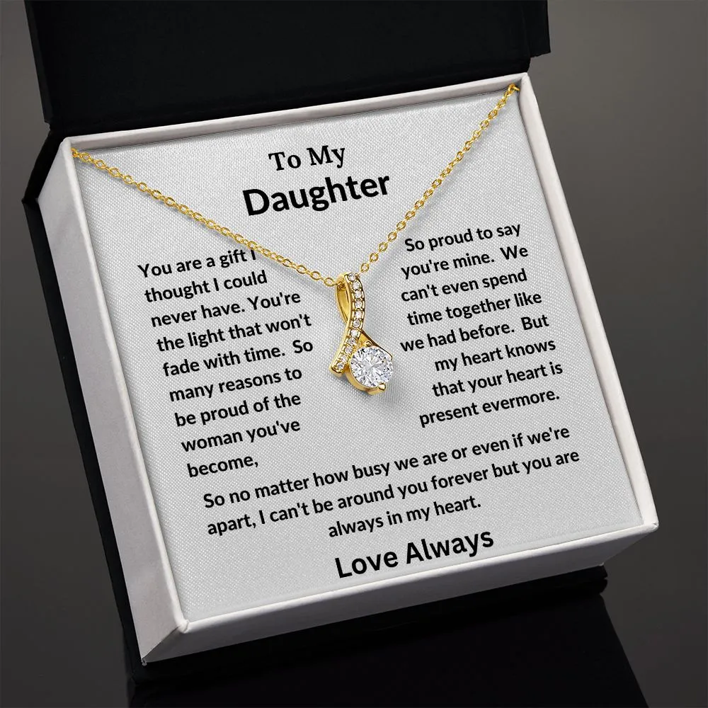 Alluring Beauty Necklace Mom To Daughter