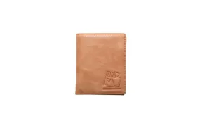 Antonio Falcone Brown Minimalist Rfid Blocking Custom Bifold Slim Genuine Leather Mens Wallet