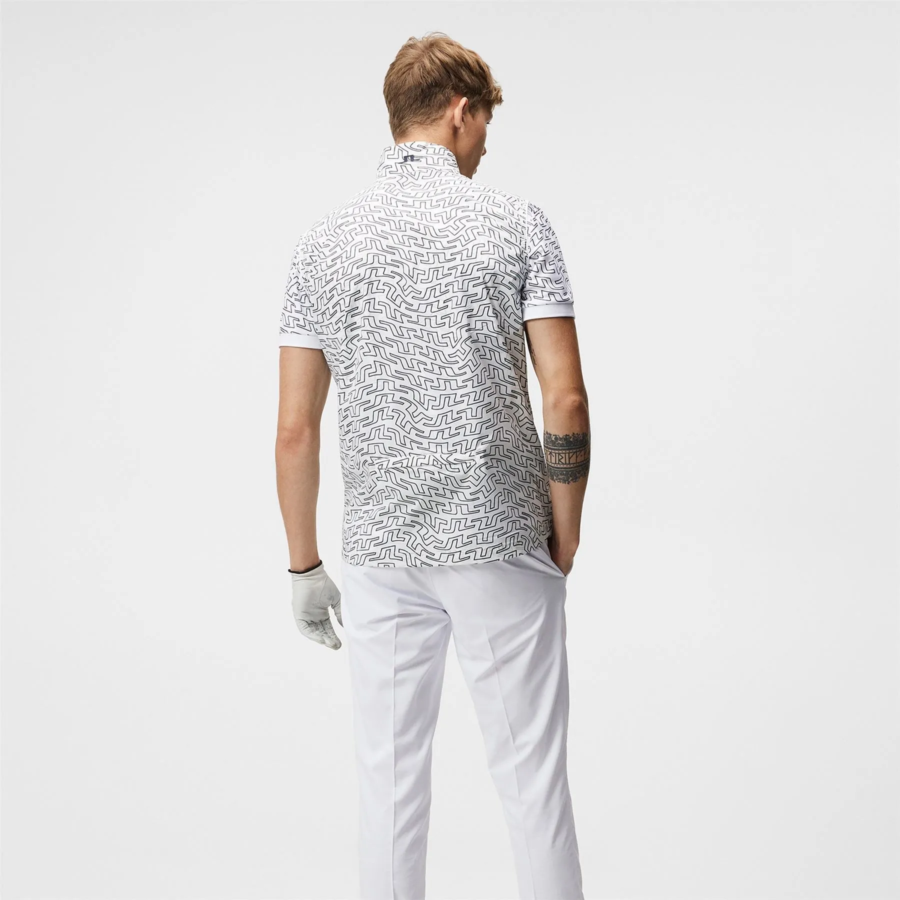 Ash Light Packable Vest Print White Outline - SS23