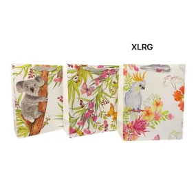 Australia Native Extra Large Gift Bag - 42cm x 31cm x 12cm