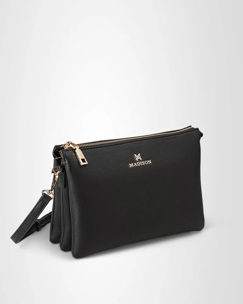 Avery "Wear it 3 Ways" Giftbox - Stripe, Monogram & Matching Bag Strap