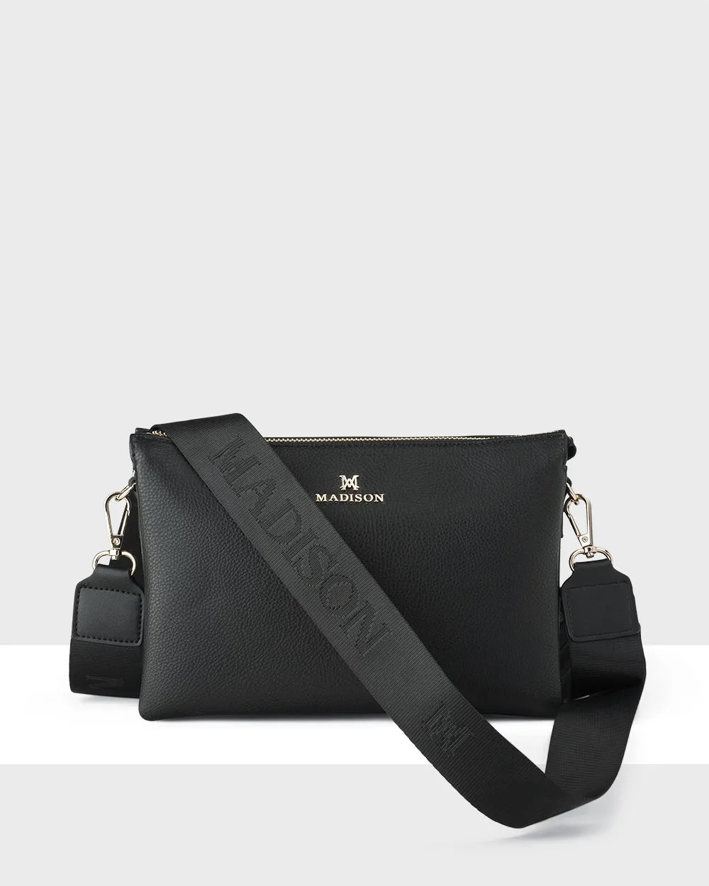 Avery "Wear it 3 Ways" Giftbox - Stripe, Monogram & Matching Bag Strap