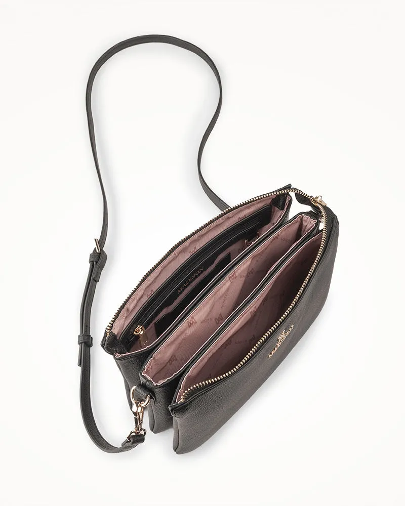 Avery "Wear it 3 Ways" Giftbox - Stripe, Monogram & Matching Bag Strap