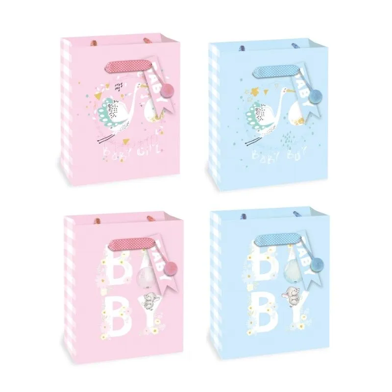 Baby Extra Large Gift Bag - 32cm x 42cm x 11.5cm