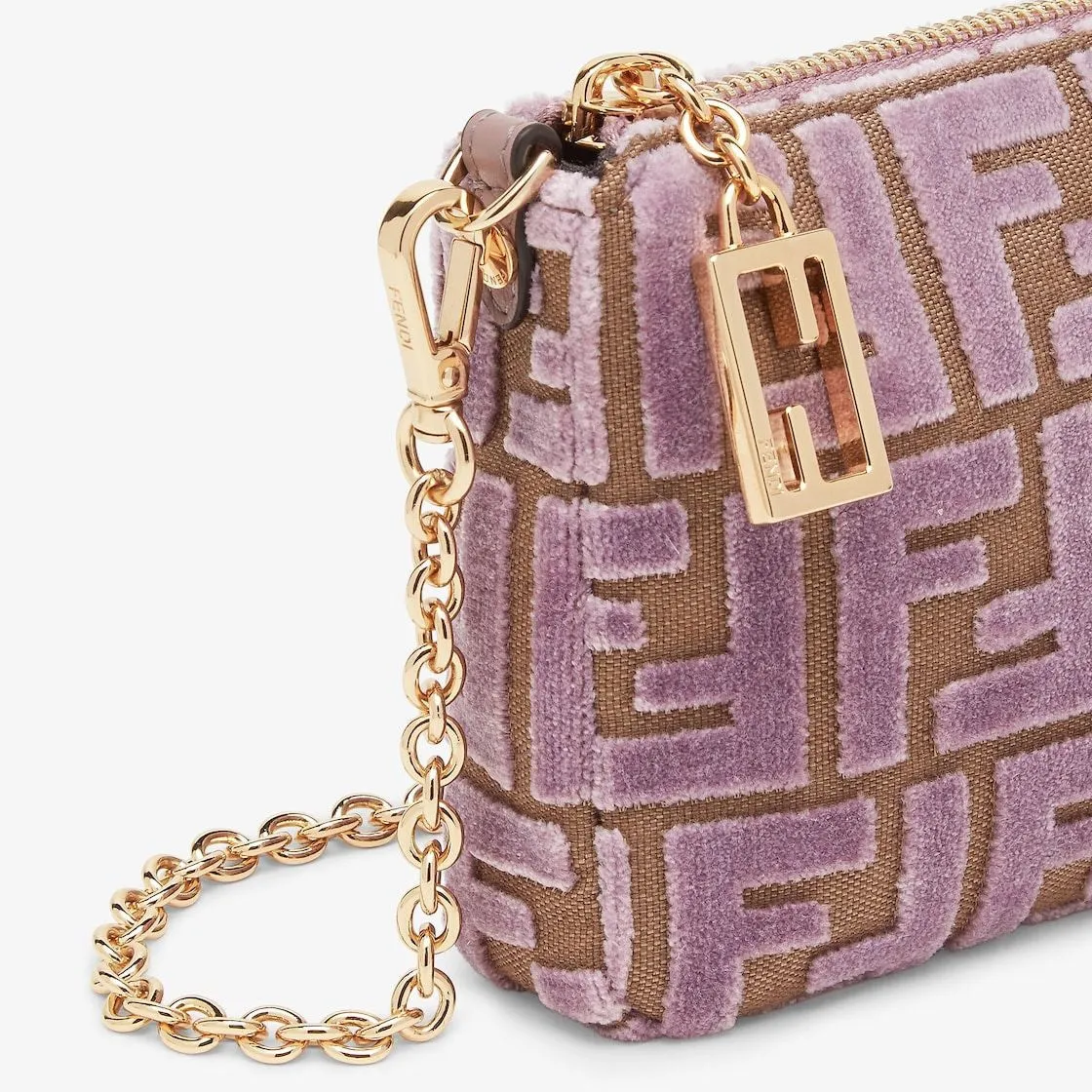 BAGUETTE POUCH VELLUTO JACQUA