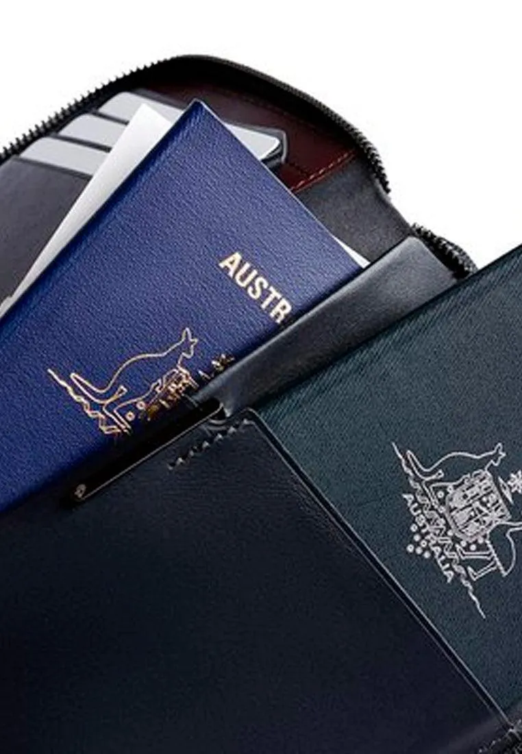 Bellroy Travel Folio Second Edition Deep Plum