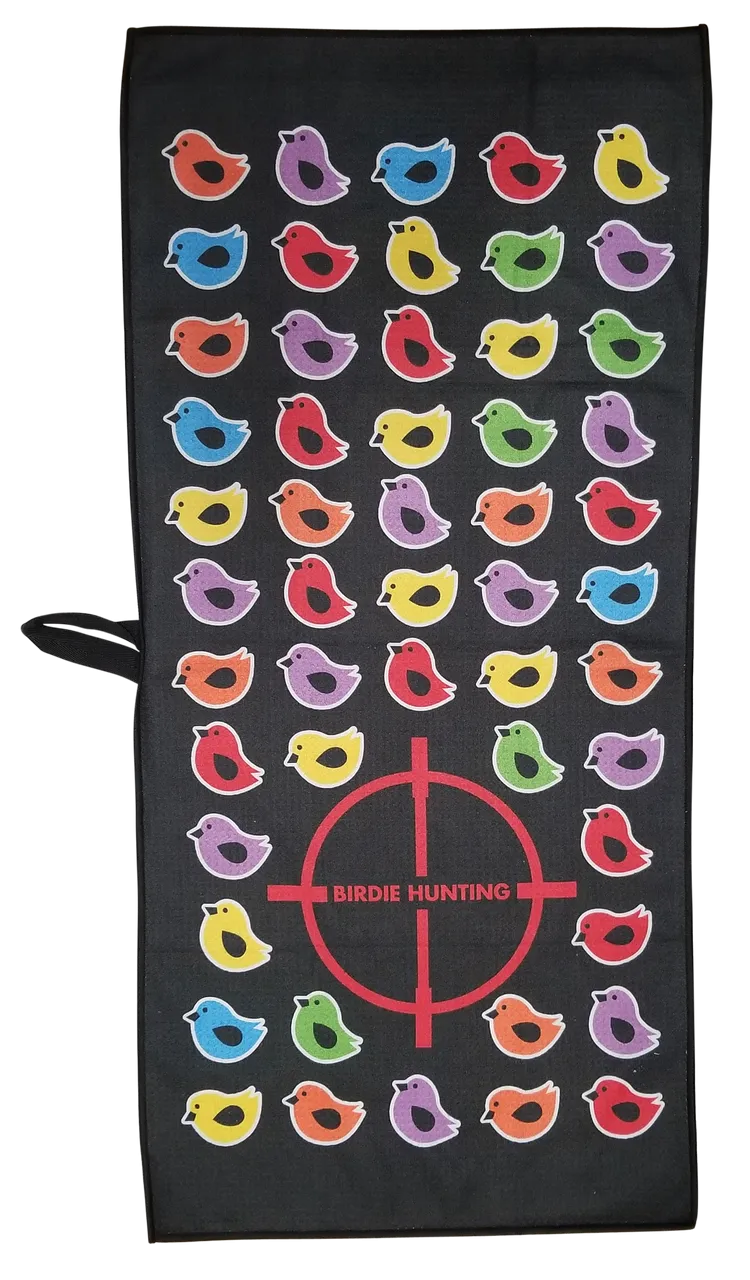 Birdie Hunting Waffle Golf Towel by ReadyGOLF