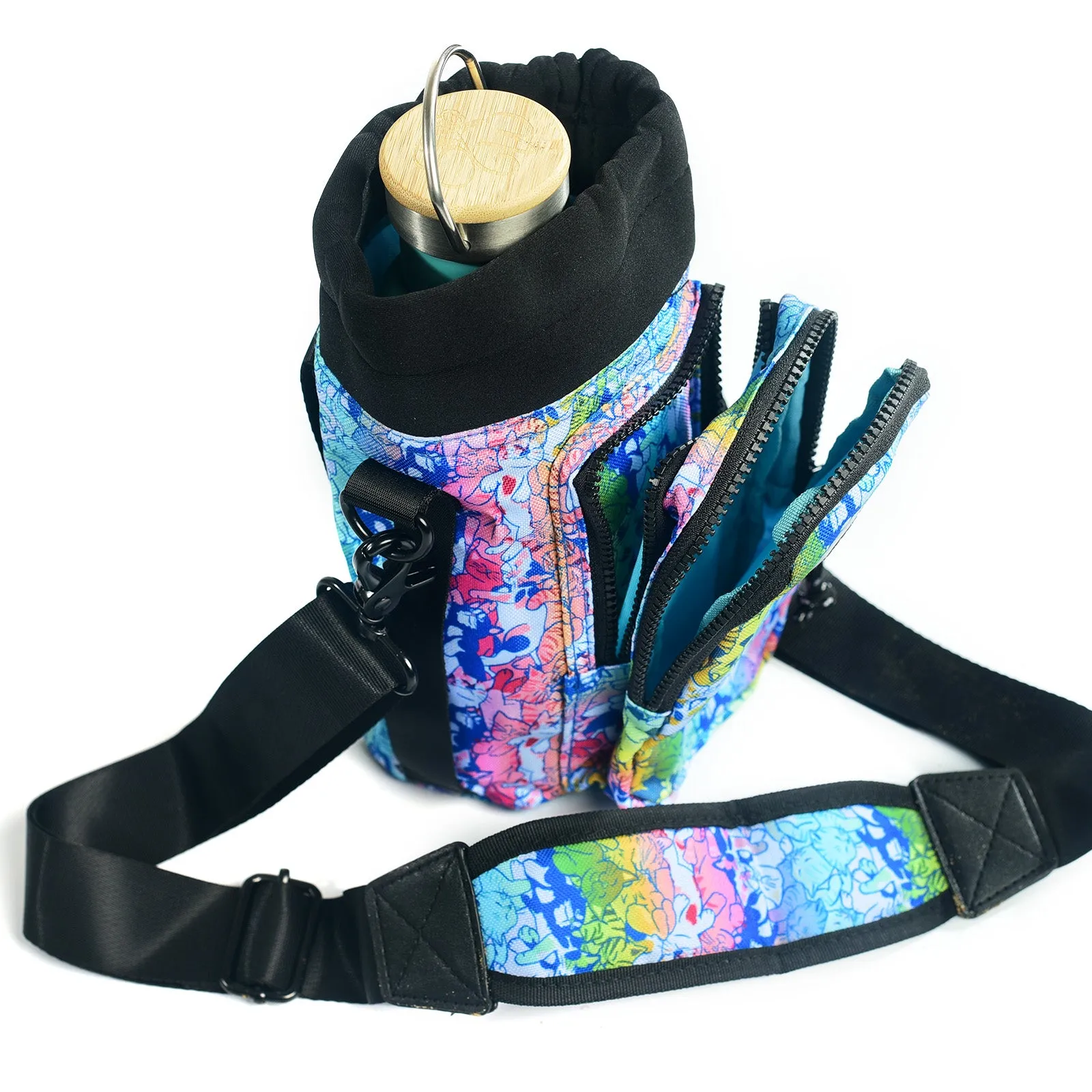 Cat Nap Water Bottle Carrier