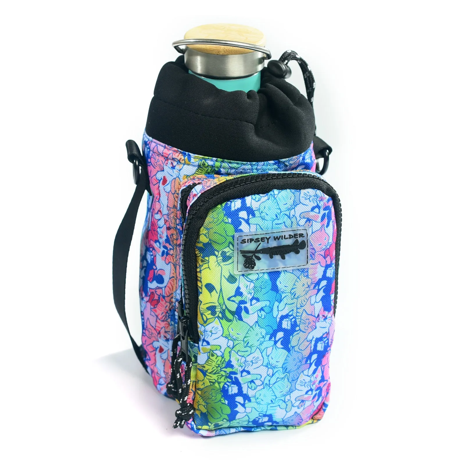 Cat Nap Water Bottle Carrier