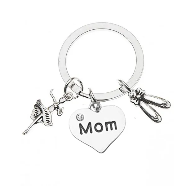Dance Mom Charm Keychain