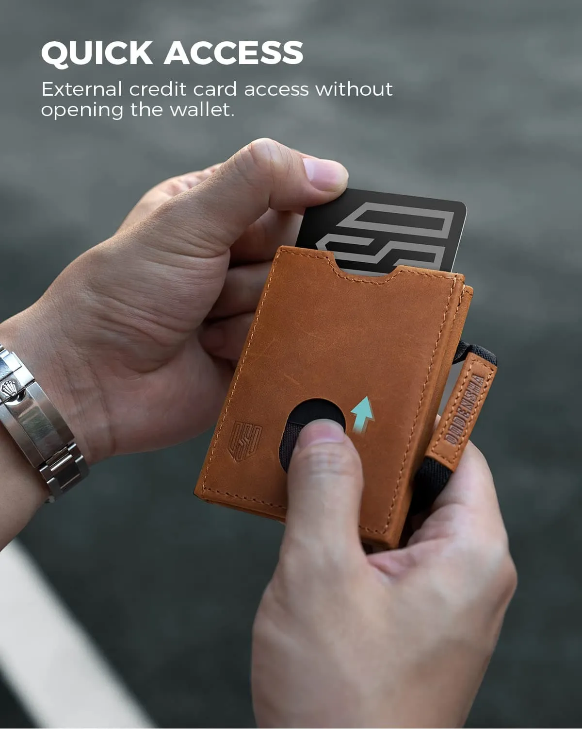 DDS I - Tri-Fold Slim Credit Card Wallet