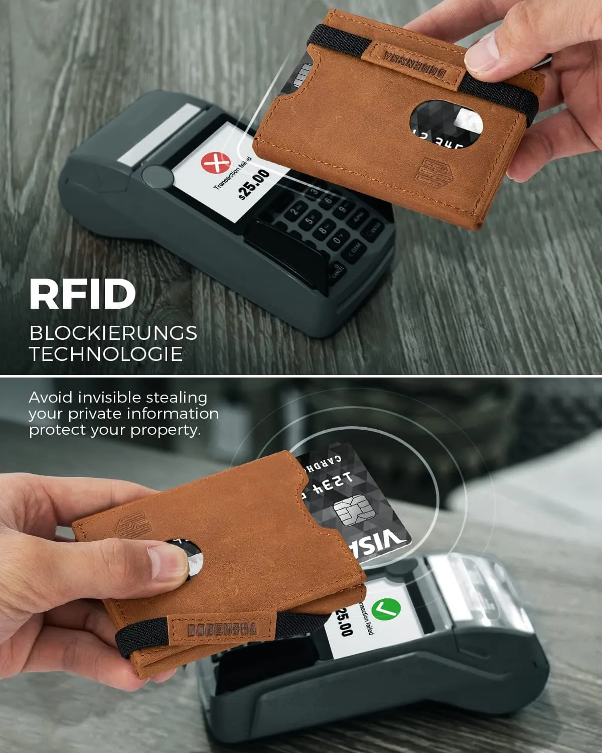 DDS I - Tri-Fold Slim Credit Card Wallet