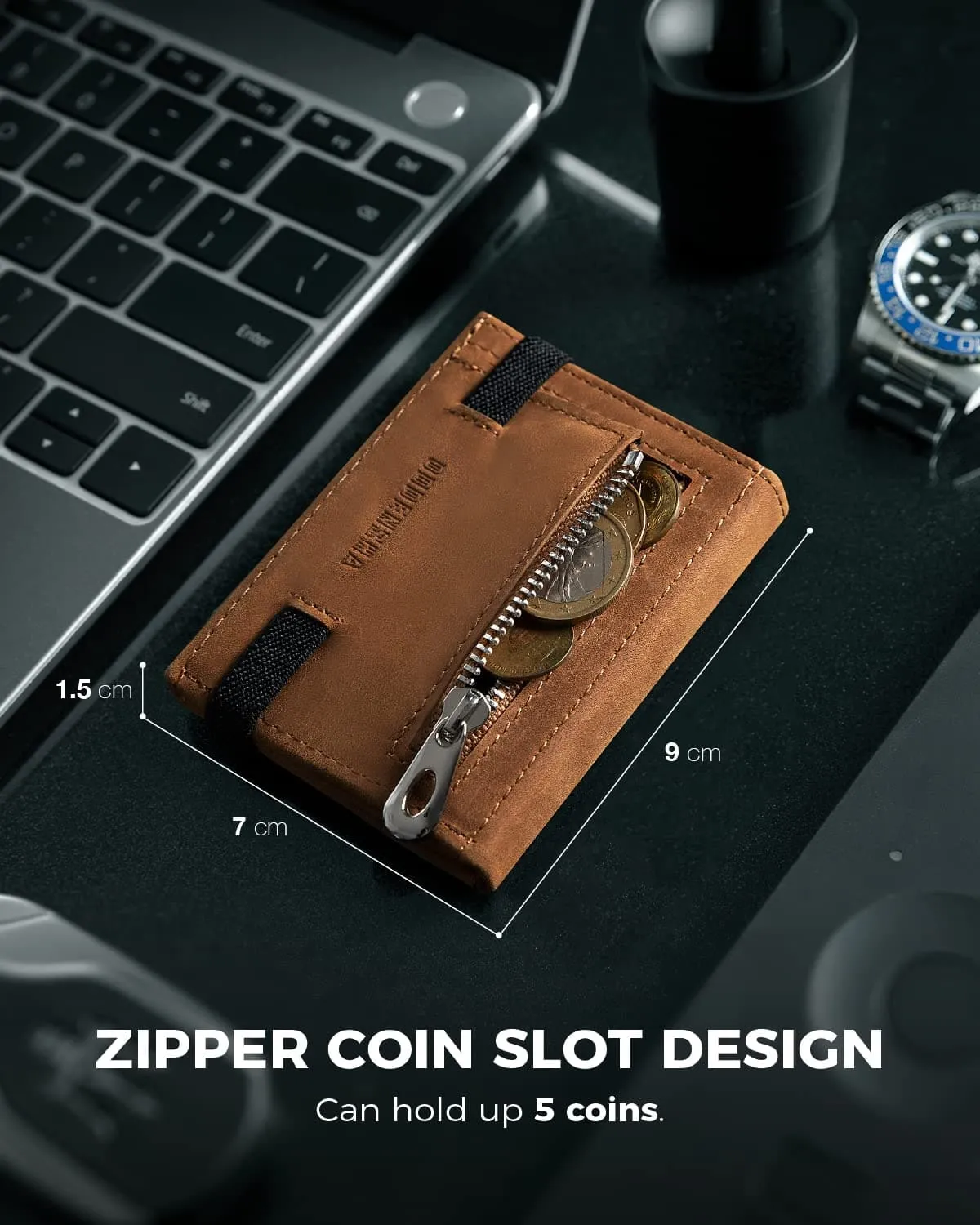 DDS I - Tri-Fold Slim Credit Card Wallet