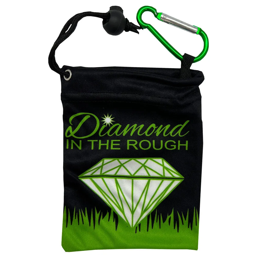 Diamond In The Rough Golf Tee Bag