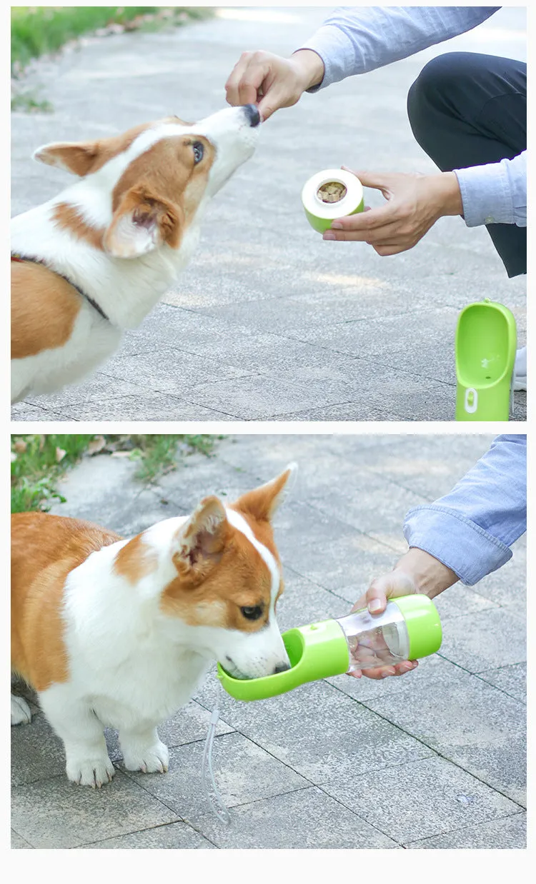 Dog & Cat Portable Food & Water Bottle