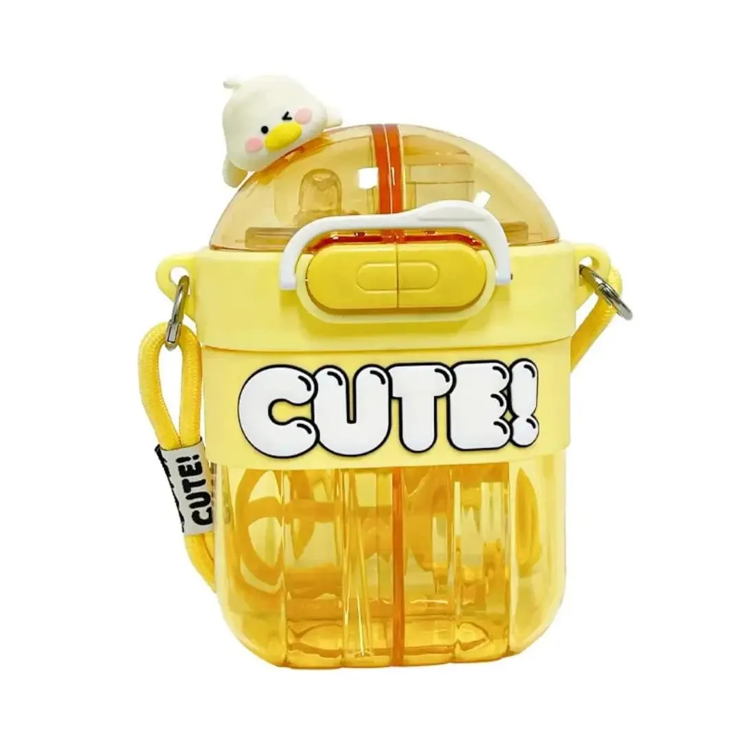 DUAL COMPARTMENT CUTE BOTTLE