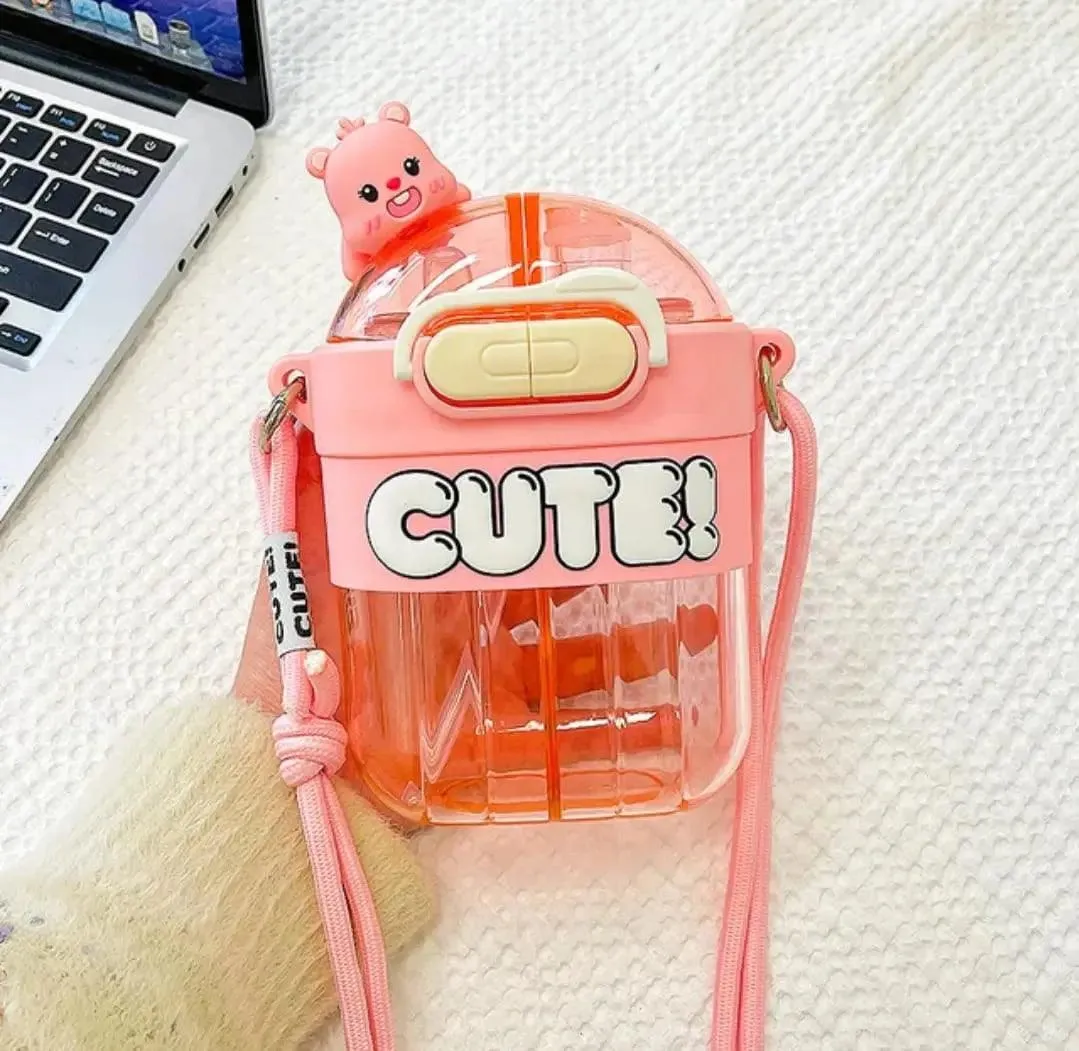 DUAL COMPARTMENT CUTE BOTTLE
