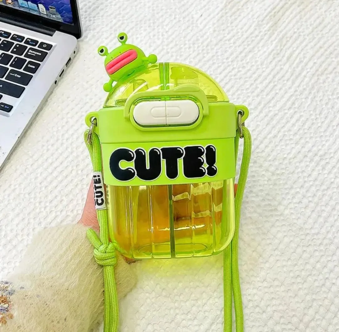 DUAL COMPARTMENT CUTE BOTTLE