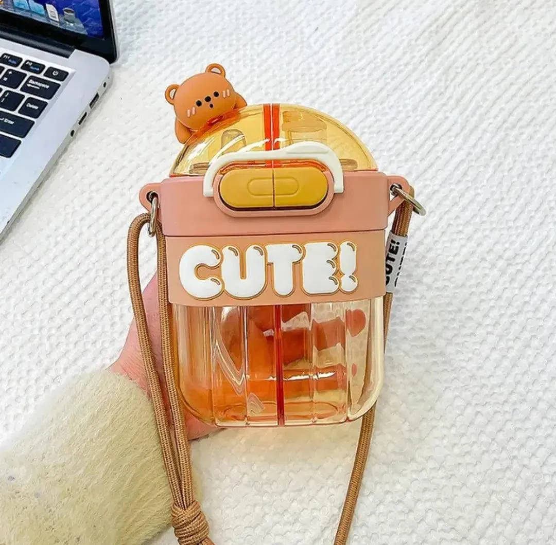 DUAL COMPARTMENT CUTE BOTTLE