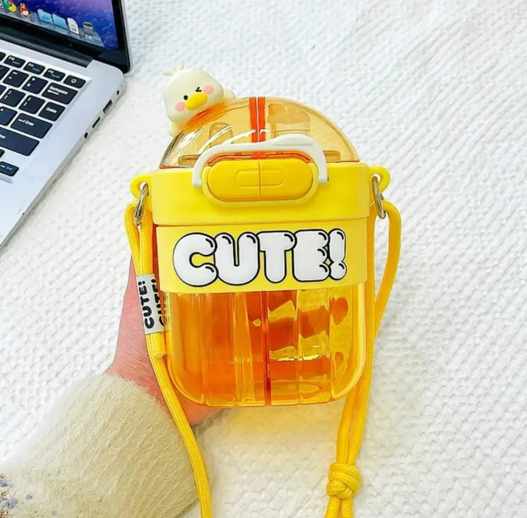 DUAL COMPARTMENT CUTE BOTTLE