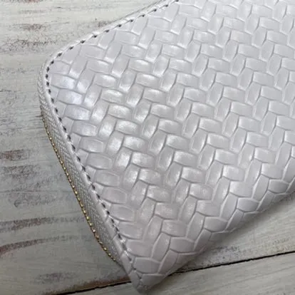 Evie Textured Zip Wallet
