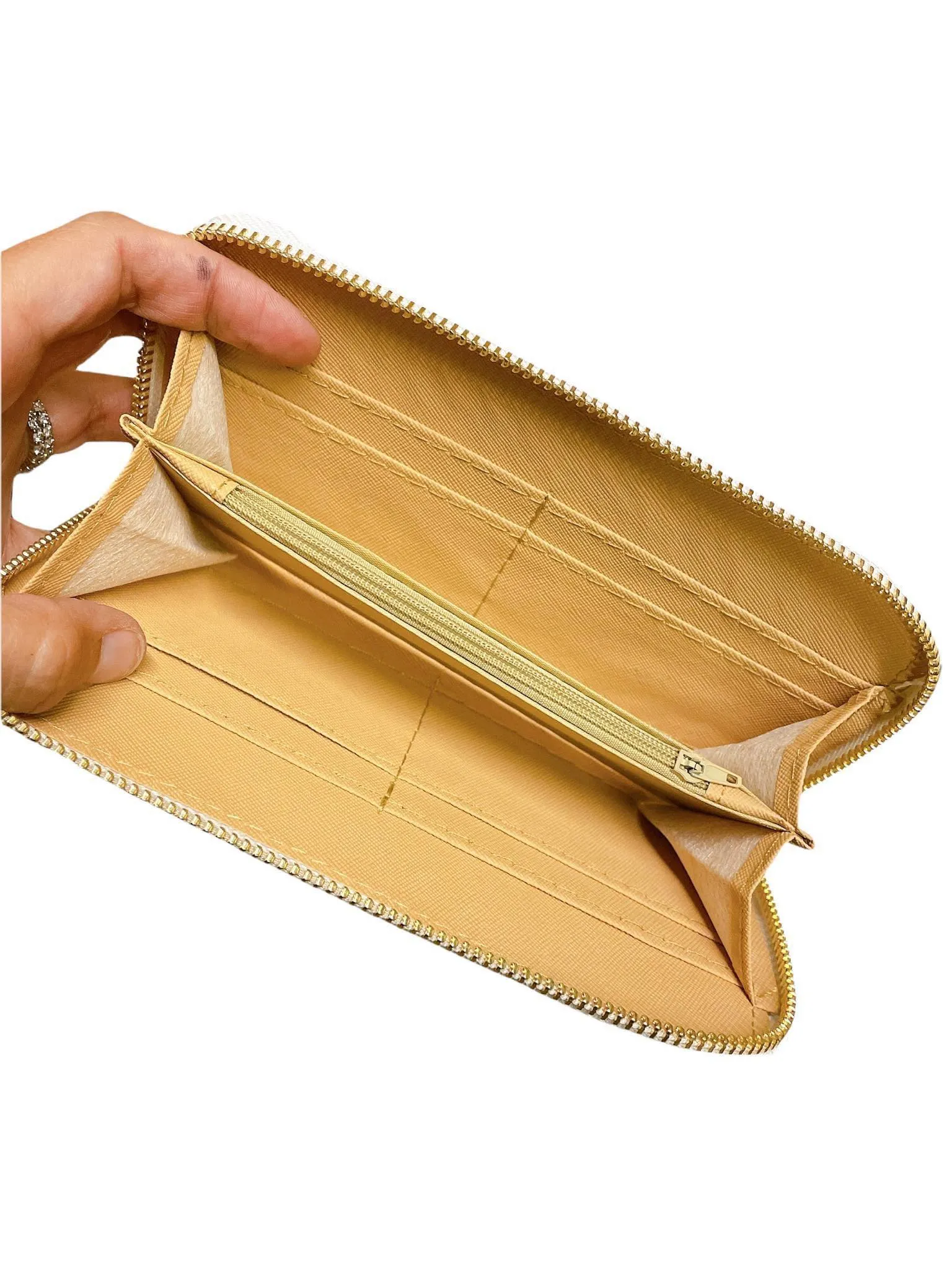 Evie Textured Zip Wallet