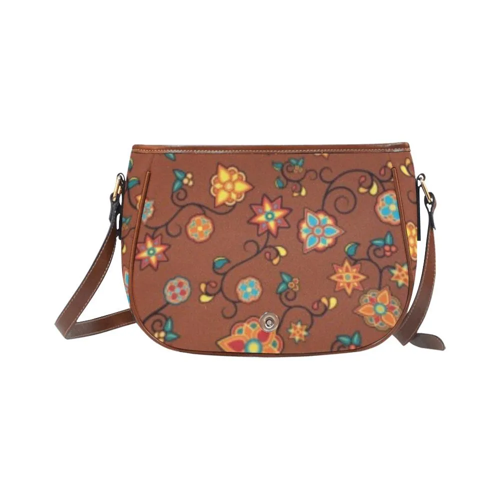 Fire Bloom Shade Saddle Bag/Small