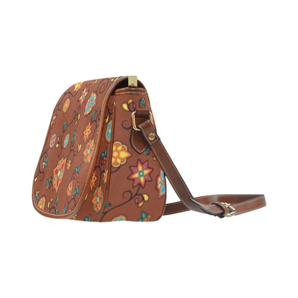 Fire Bloom Shade Saddle Bag/Small