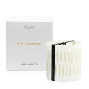 Glimpse Blanc Luxury Candle 1.7kg by Apsley and Company
