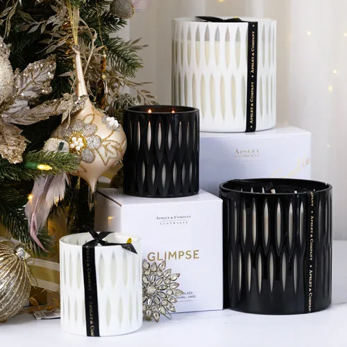 Glimpse Blanc Luxury Candle 440g by Apsley and Company