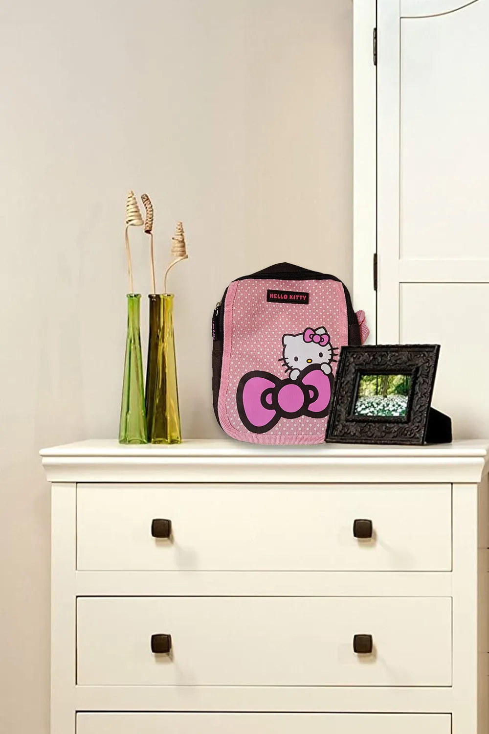 Hello Kitty Pink Polka Dot Crossover Bag