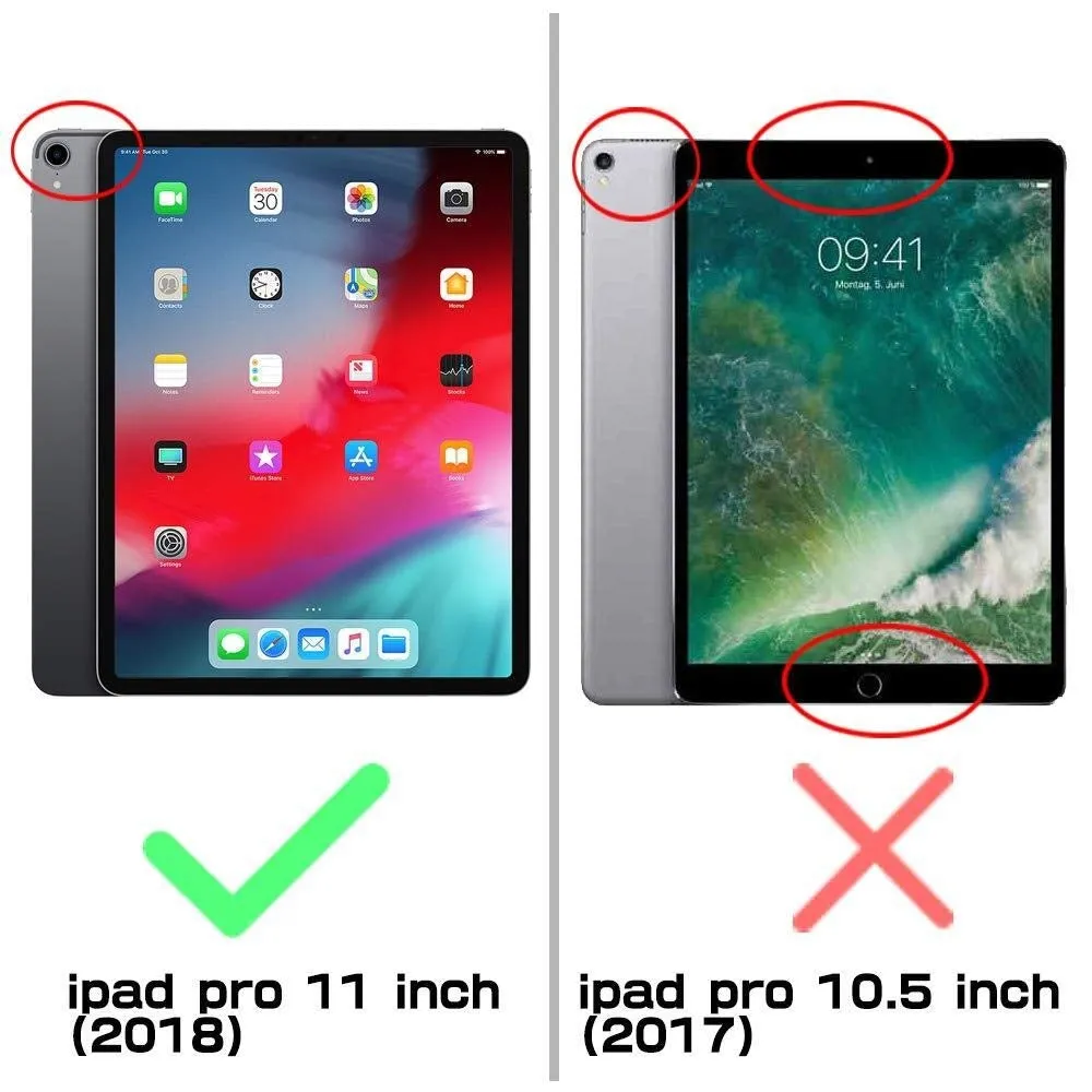 iPad Pro 11 inch (2018) Cosmo Case-Ocean Blue
