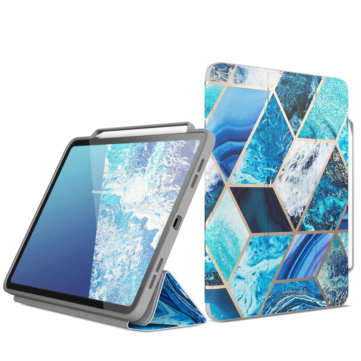 iPad Pro 11 inch (2018) Cosmo Case-Ocean Blue