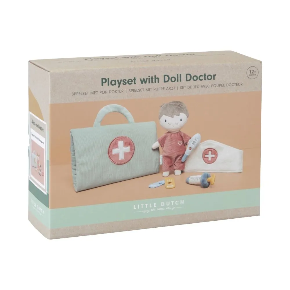 Jim Doll Doctor Playset