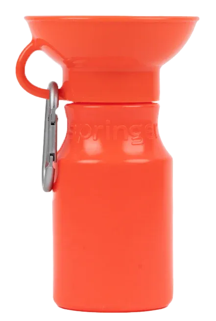 Mini Dog Travel Bottle 15oz - Poppy
