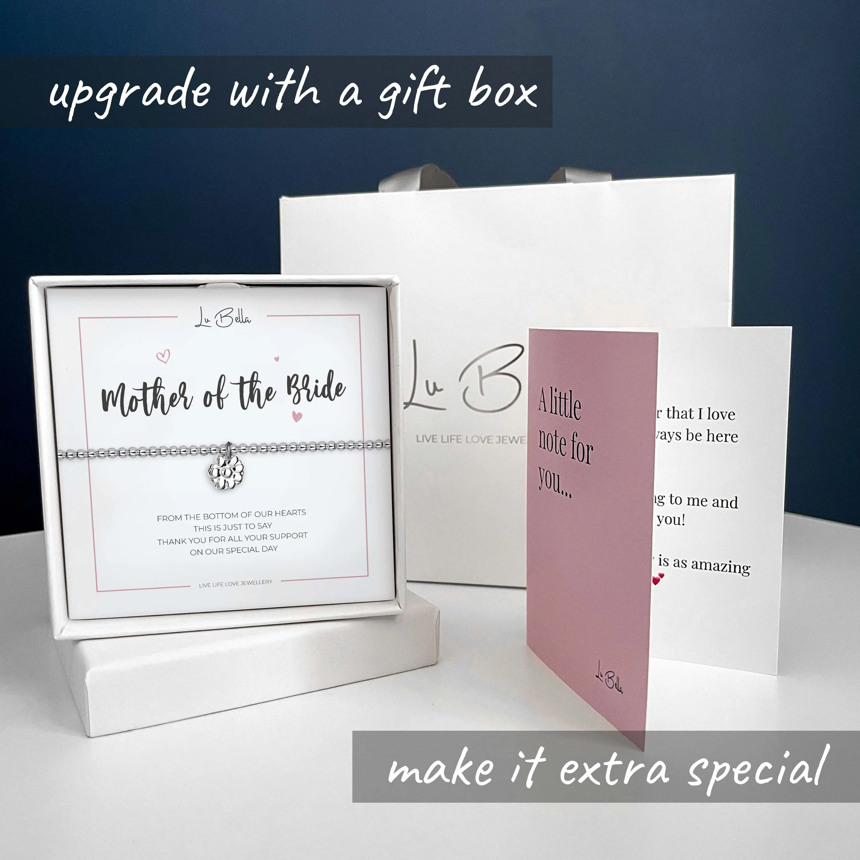 Mother Of The Bride Sentiments Friendship Bracelet