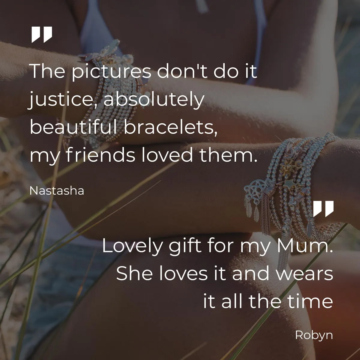 Mother Of The Bride Sentiments Friendship Bracelet
