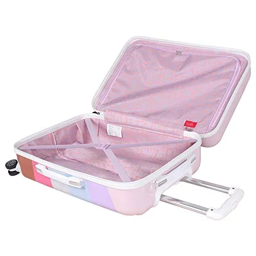 Nicole Miller Luggage Rainbow Collection - 3 Piece Hardside
