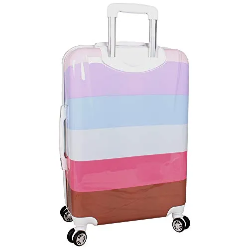 Nicole Miller Luggage Rainbow Collection - 3 Piece Hardside