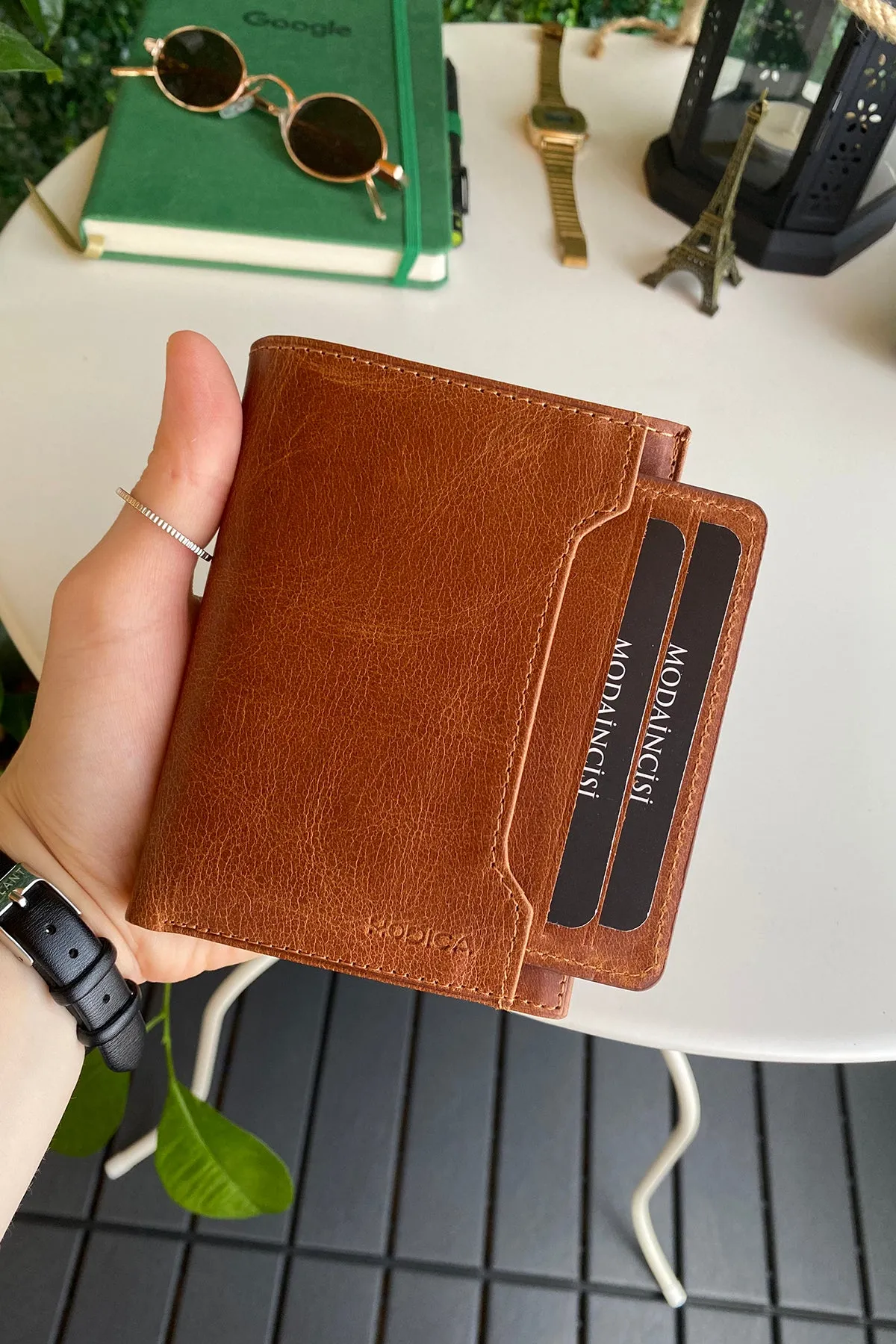 Oregon - Genuine Leather Wallet with Removable Card Holder
