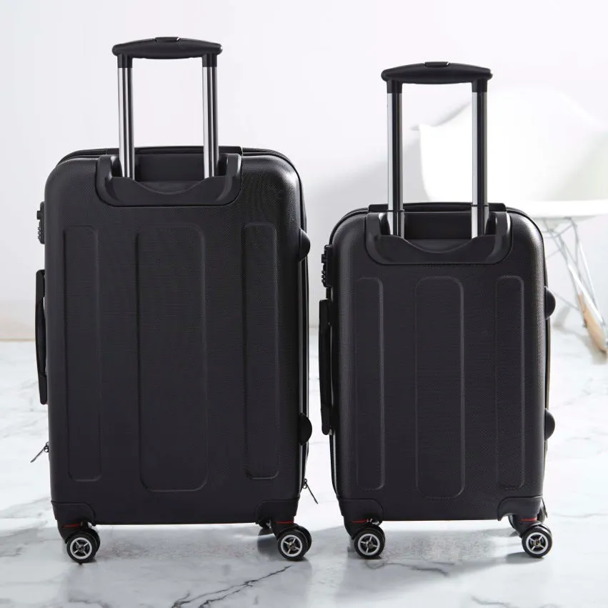 Personalised Suitcase | Sorrento Stripe in Sage