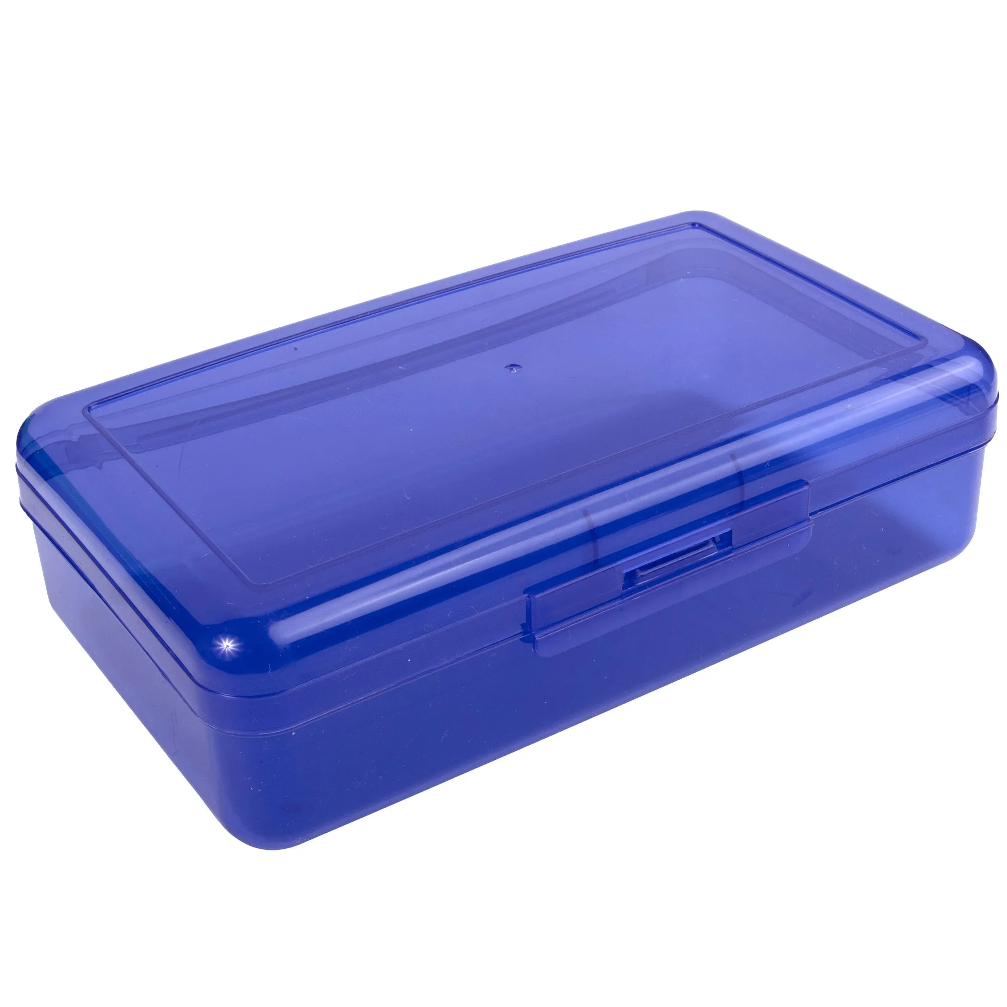 Plastic Pencil Box - Assorted Colors