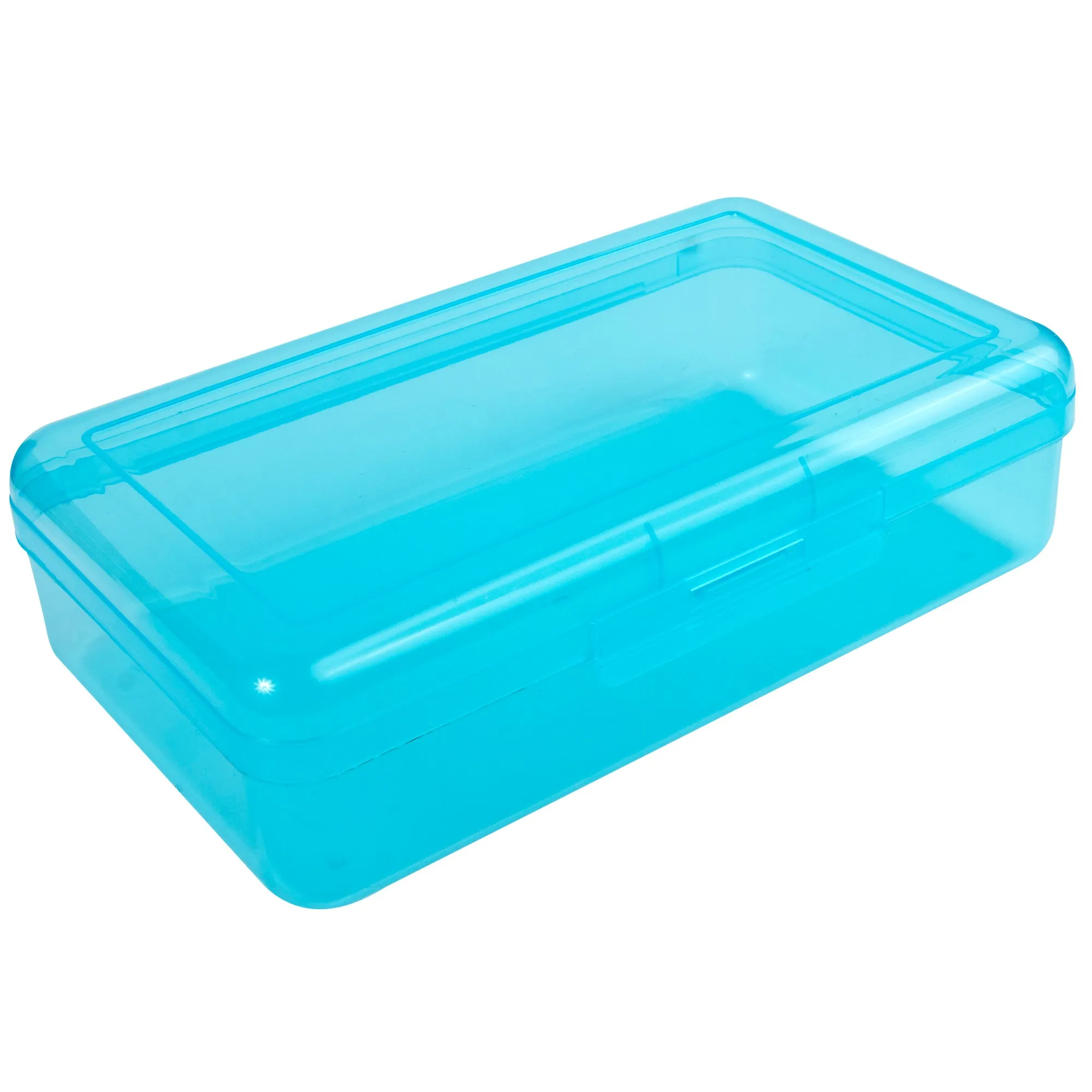 Plastic Pencil Box - Assorted Colors